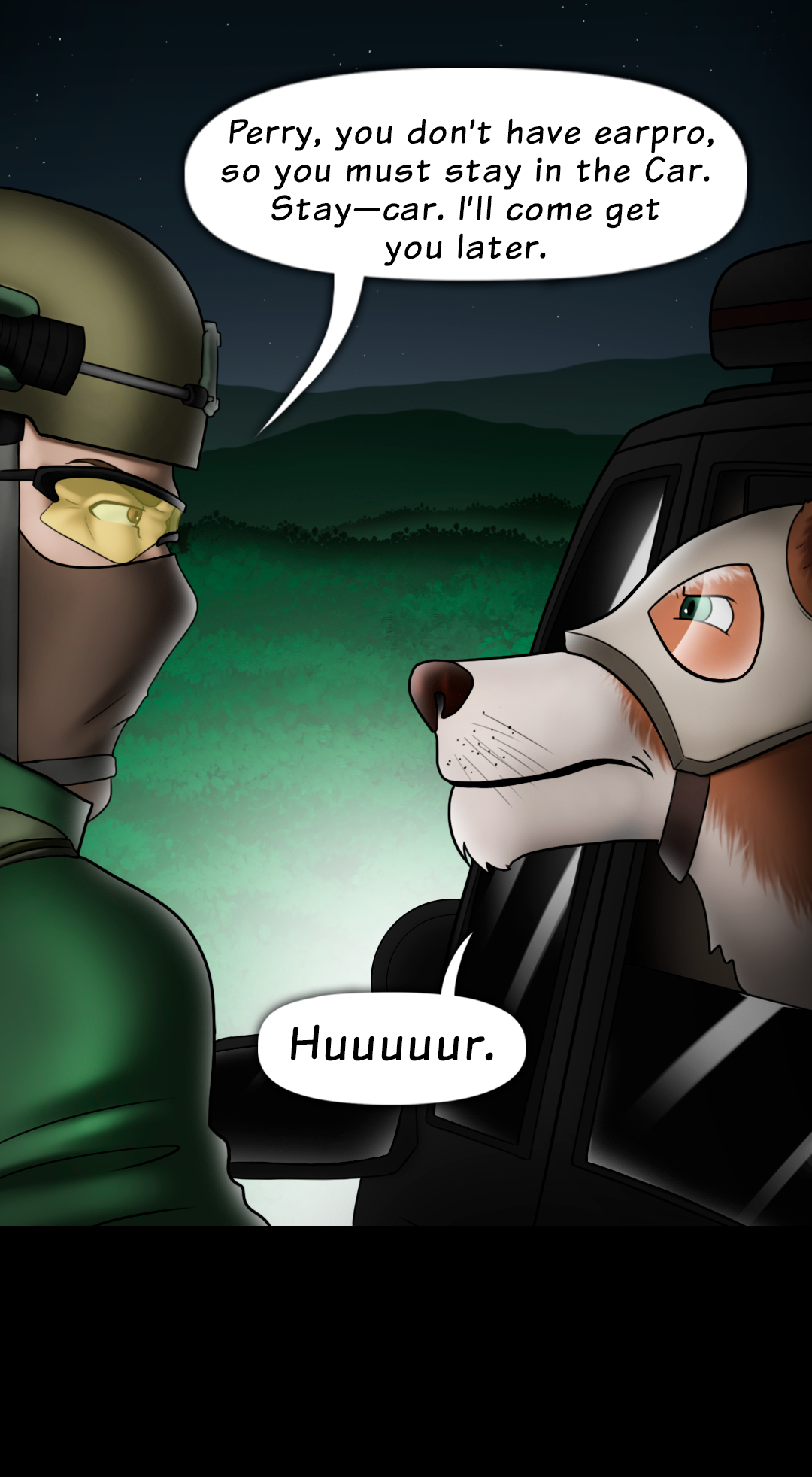 Big Badda BLAMS! panel 1